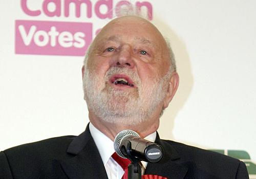 Labour’s Frank Dobson gives his victory speech