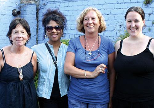 Sylvia Krepska, Sandra Powell, Sophie Ricard and Kim Daley