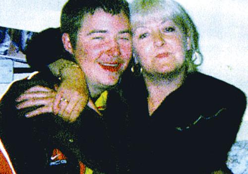 Cathy O’Connor with her son Kieran