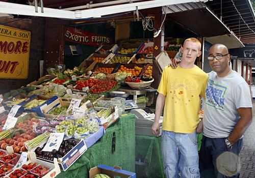 Hampstead traders Pete Desir and Adam Johnson