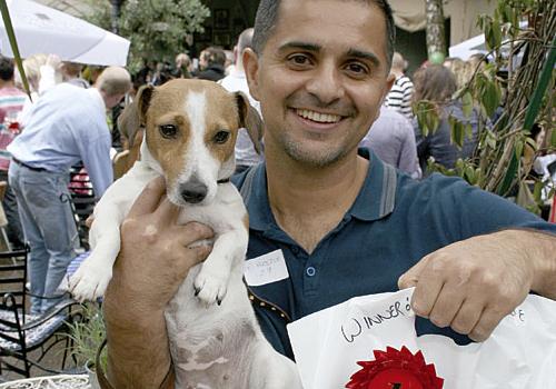 Shahrokh Moghaddam with Ginger