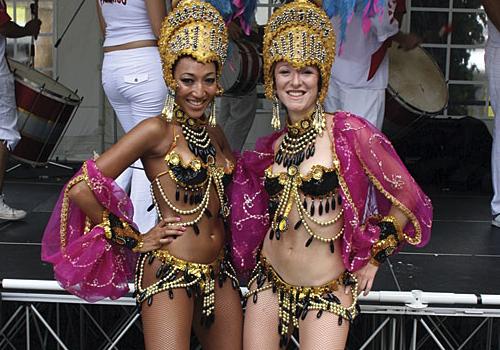 Dancers from Paraiso do Samba