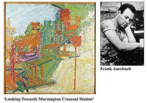 ‘Looking Towards Mornington Crescent Station’ and Frank Auerbach