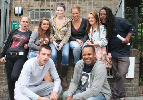 The Gospel Oak Youth Club team