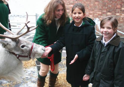 Pictured are pupils Eve Blain, Isabella Mahapatra-Andrade.