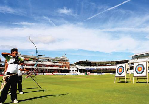 Lord’s cricket ground ready to host archery at 2012 Olympics