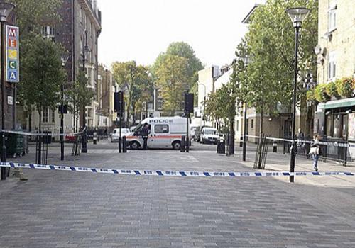 Inverness Street cordoned off