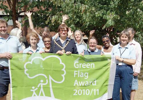 Lord Mayor of Westminster Councillor Judith Warner with the Lillington and Longm