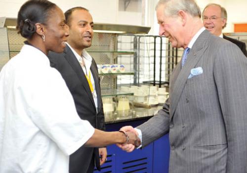 Prince Charles at Arlington House