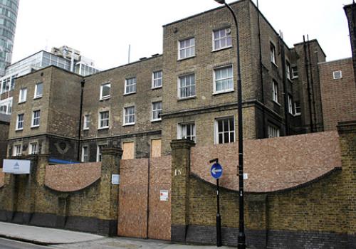 The Strand Union Workhouse in Cleveland Street