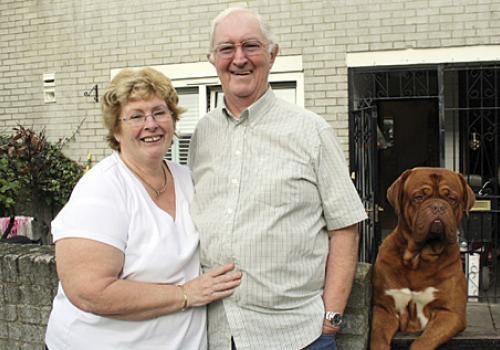 John and Maureen Till. ‘My house is perfect... like a show home,’ he said