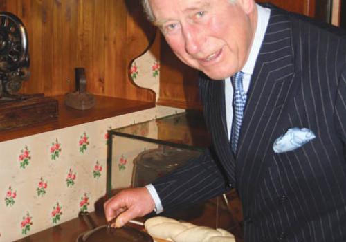 Prince Charles at The Jewish Museum on Tuesday