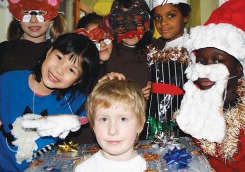 Brecknock School: Freya, Rhiannon, Alula, Ellena, Vivienne, Dominik and Kwadwo