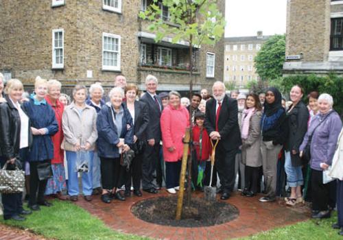 Celebrations at Cumberland Market estate