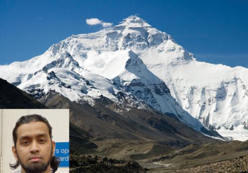 Mount Everest Inset: Kamal Hussain