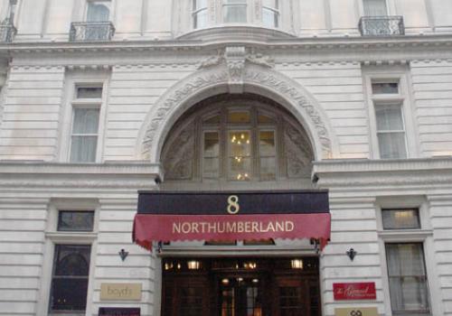 Northumberland Hotel in Trafalgar Square