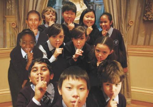 Shhh… it’s a secret: St Vincent’s pupils explore the mysteries of the Wallace Co