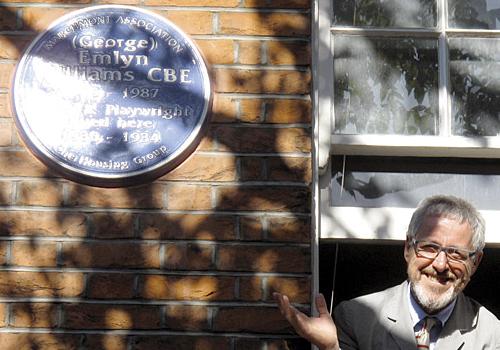 Griff Rhys Jones at tribute to Emlyn Williams