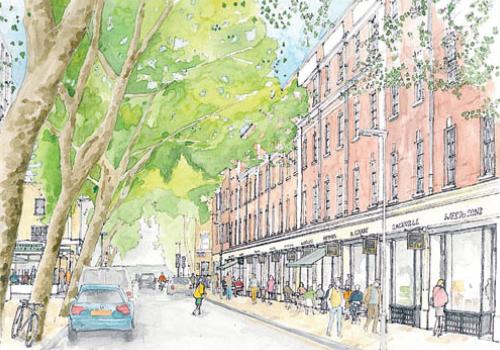 How the new Store Street could look