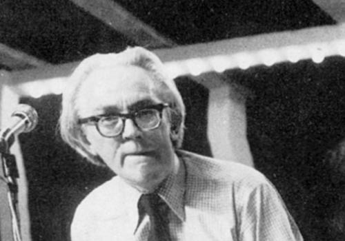 former Labour leader Michael Foot