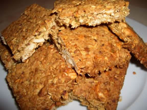 Nutty flapjacks