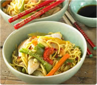   Sweet Chilli Chicken Noodles