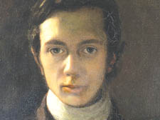 William Hazlitt: trained as a portrait painter - here is how he saw himself aged 24