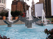 Centre Point fountains 